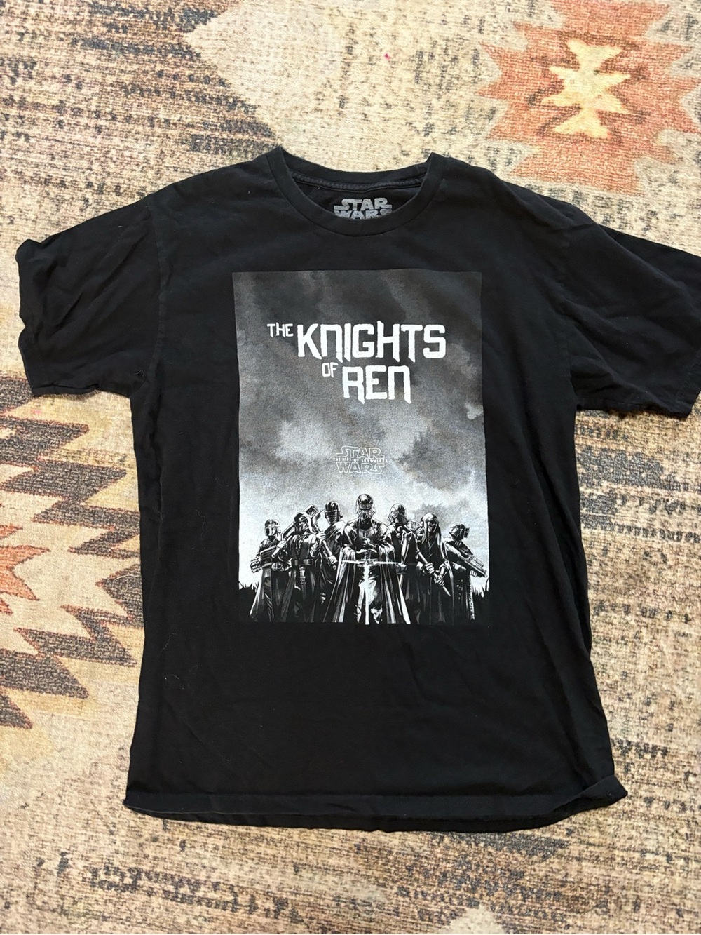 Star Wars Our Universe The Knights Of Ren T-shirt Size Medium Black MD Tee